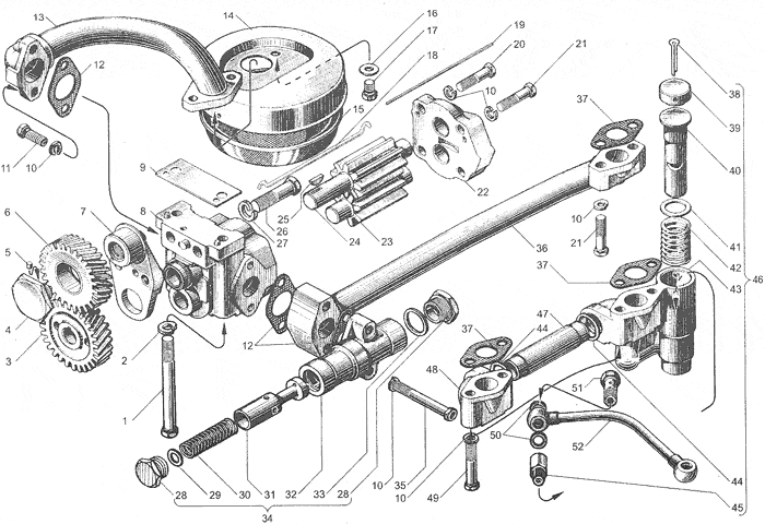 Картер масляный двигателя ЯМЗ 850.10
